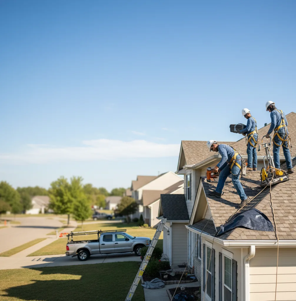 Roof Repair in Steele